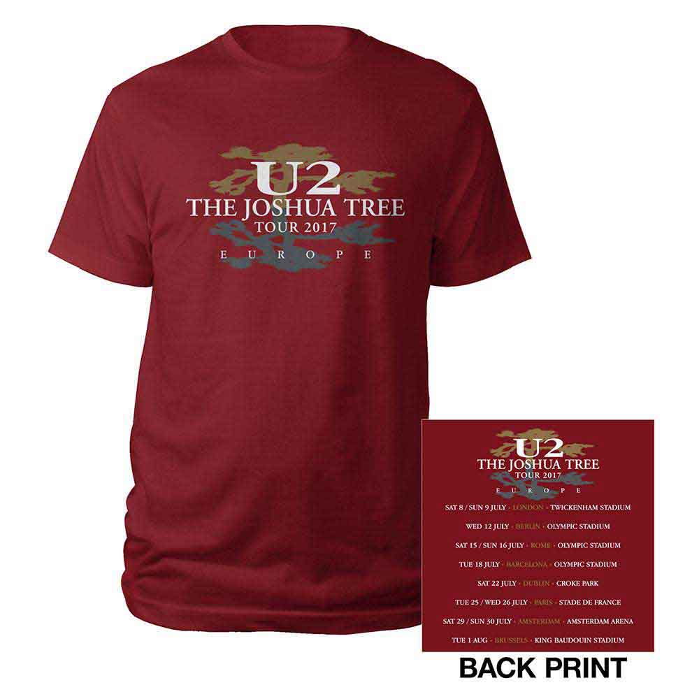 Joshua Tree Dates 2017 [T-Shirt] (ONLINE ORDER ONLY)