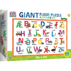 World of Eric Carle - Alphabet 48 Piece Floor Jigsaw Puzzle (ONLINE ORDER ONLY)