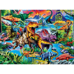 Glow in the Dark - King of the Dinos 100 Piece Jigsaw Puzzle (ONLINE ORDER ONLY)