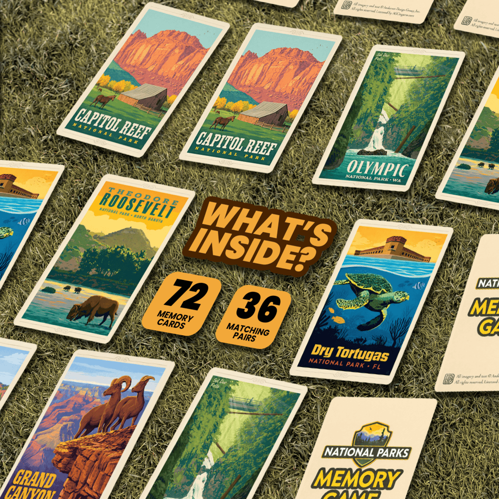 National Parks Memory Game