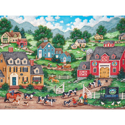 Heartland - The Curious Calf 550 Piece Jigsaw Puzzle (ONLINE ORDER ONLY)