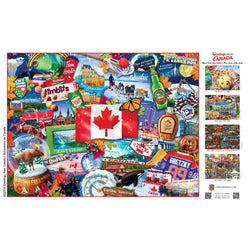 Greetings From Canada - 550 Piece Jigsaw Puzzle (ONLINE ORDER ONLY)