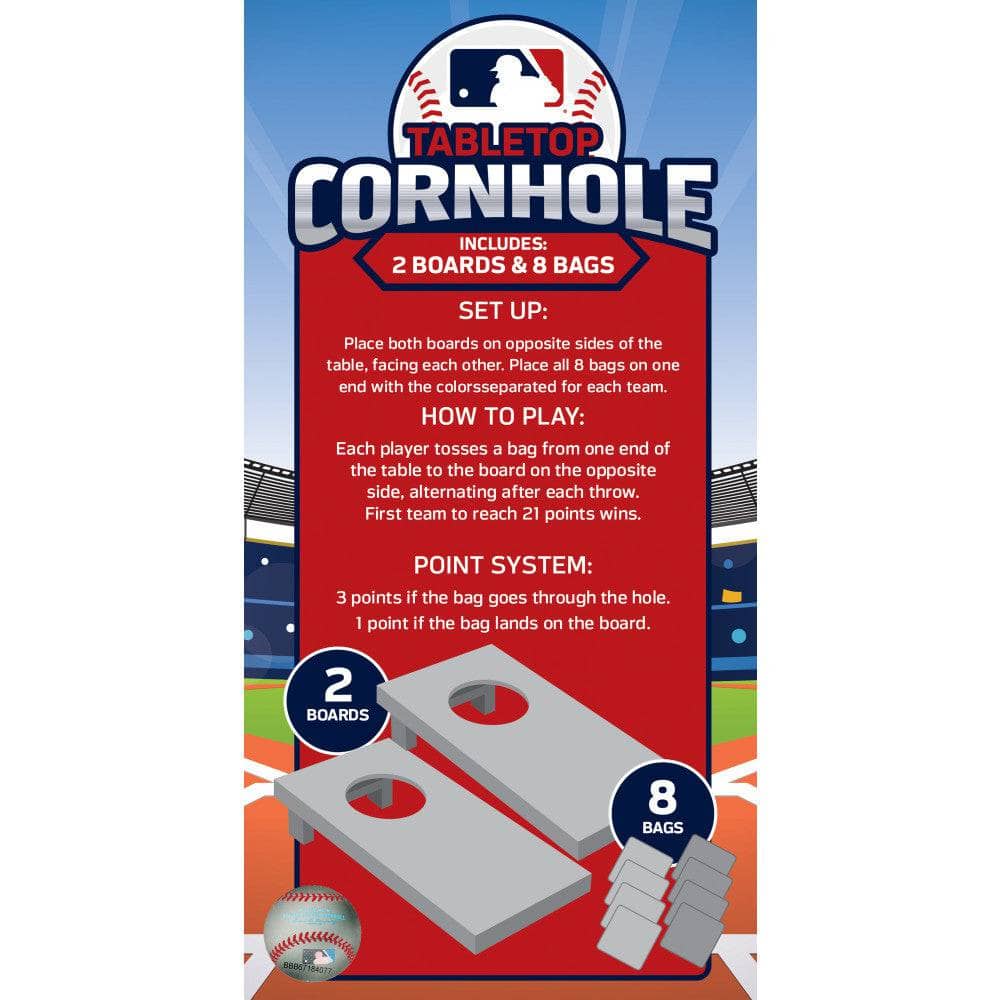 Philadelphia Phillies - MLB Tabletop Cornhole (ONLINE ORDER ONLY)