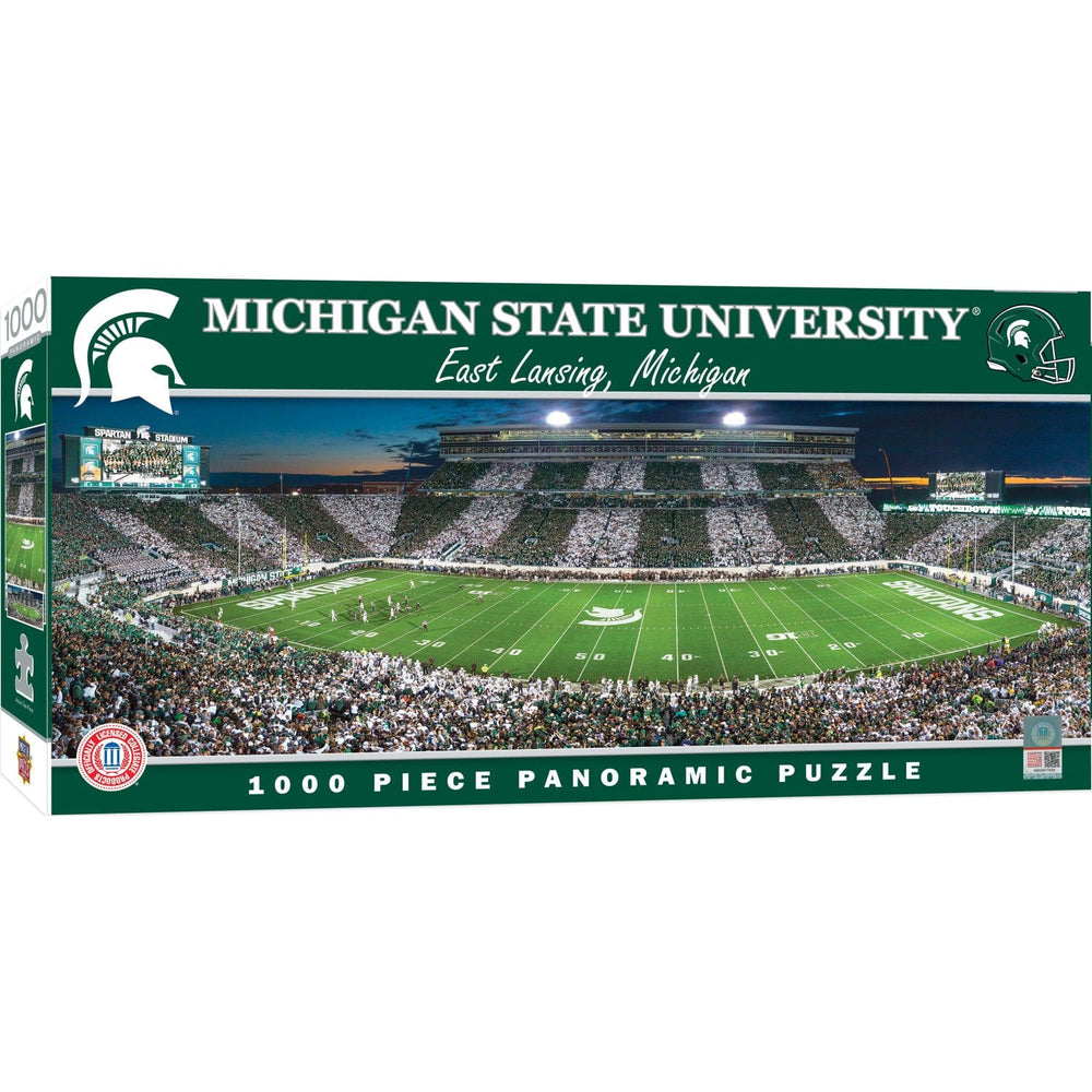 Michigan State Spartans - 1000 Piece Panoramic Jigsaw Puzzle (ONLINE ORDER ONLY)