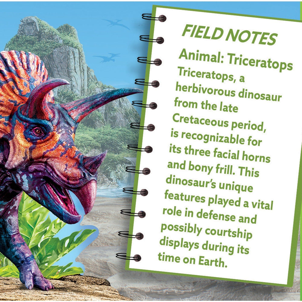 Triceratops 100 Piece Shaped Jigsaw Puzzle (ONLINE ORDER ONLY)