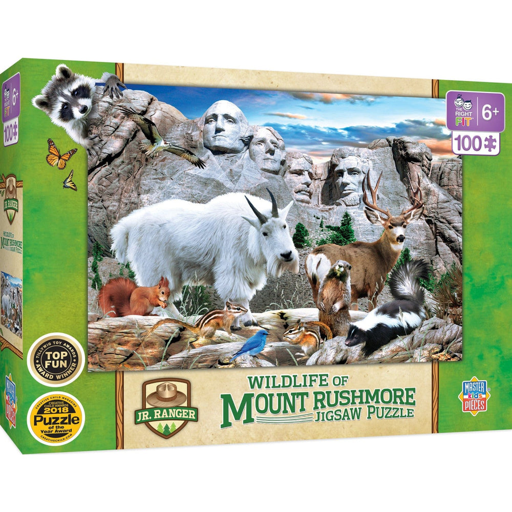 Wildlife of Mount Rushmore - 100 Piece Jigsaw Puzzle (ONLINE ORDER ONLY)