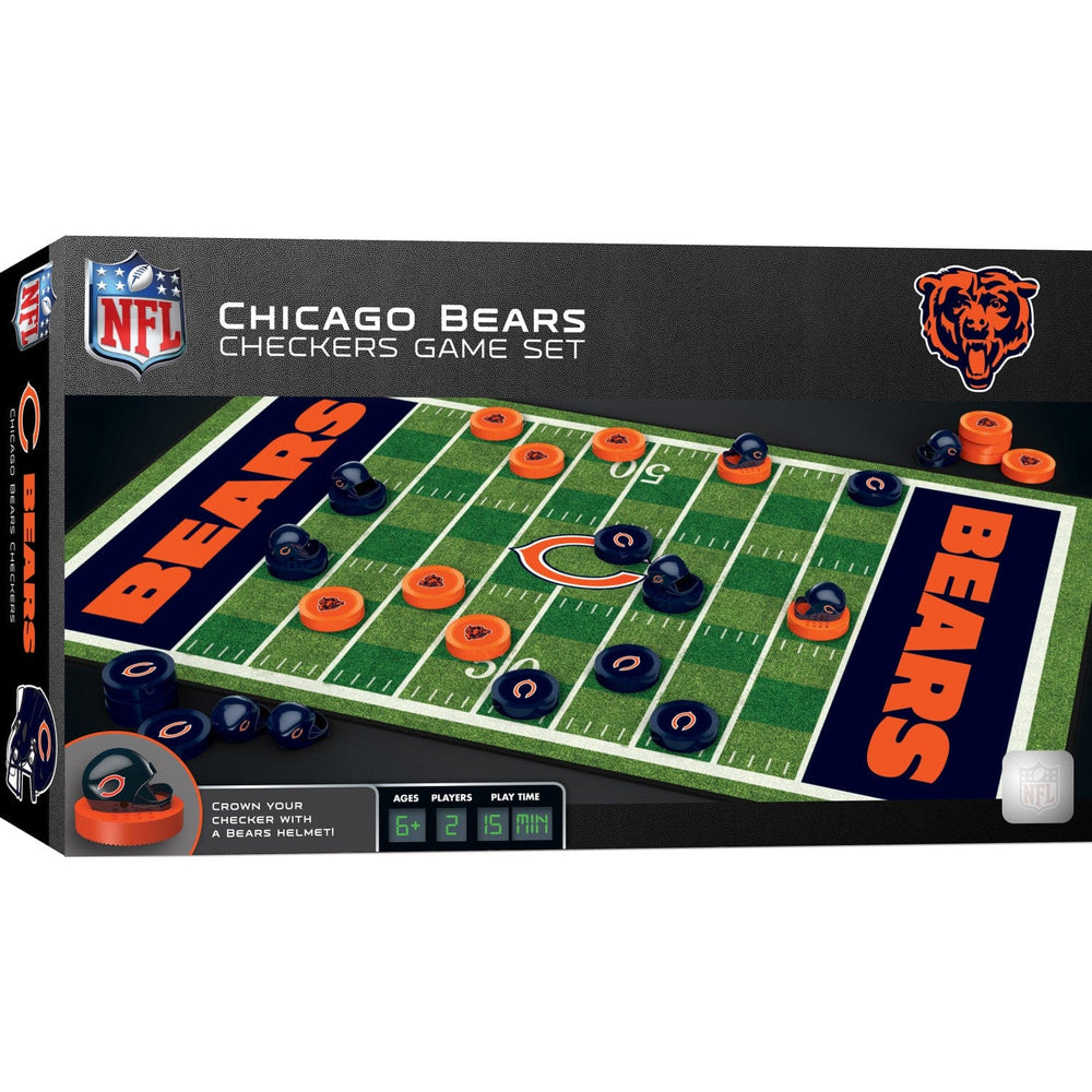 Chicago Bears Checkers Board Game (ONLINE ORDER ONLY)