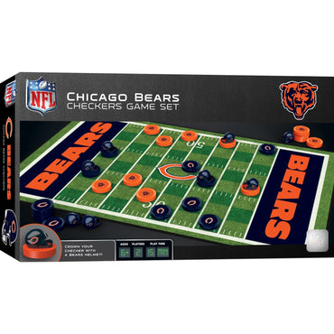 Chicago Bears Checkers Board Game (ONLINE ORDER ONLY)