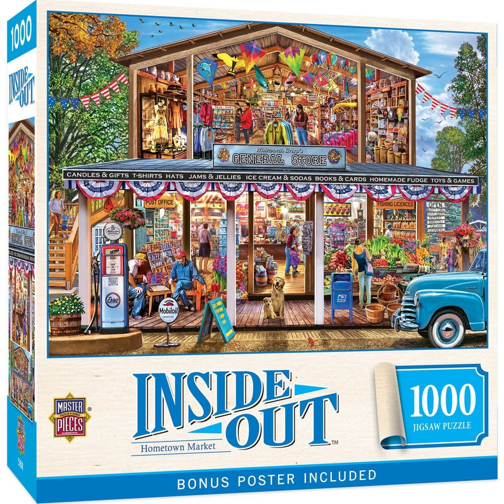 Inside Out - Hometown Market 1000 Piece Jigsaw Puzzle (ONLINE ORDER ONLY)