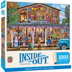 Inside Out - Hometown Market 1000 Piece Jigsaw Puzzle (ONLINE ORDER ONLY)