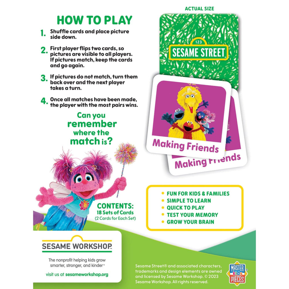 Sesame Street - Elmo & Friends Matching Game (ONLINE ORDER ONLY)
