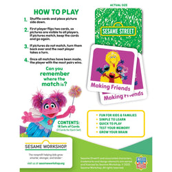 Sesame Street - Elmo & Friends Matching Game (ONLINE ORDER ONLY)