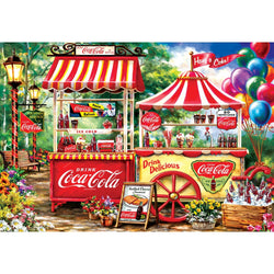 Signature Collection - Coca-Cola Stand 2000 Piece Jigsaw Puzzle (ONLINE ORDER ONLY)