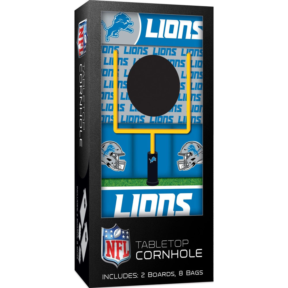 Detroit Lions - NFL Tabletop Cornhole (ONLINE ORDER ONLY)