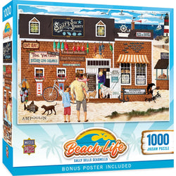 Beach Life - Sally Sells Seashells 1000 Piece Jigsaw Puzzle (ONLINE ORDER ONLY)