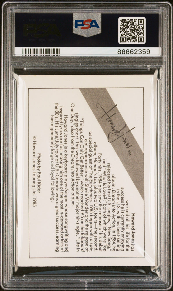 1985 WONDER BREAD ROCK STARS HOWARD JONES ROCK STARS # - PSA 8 (Online Order Only)