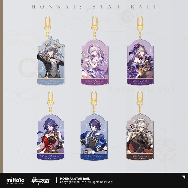 LIVE Series Quicksand Acrylic Keychain (ONLINE ORDER ONLY)