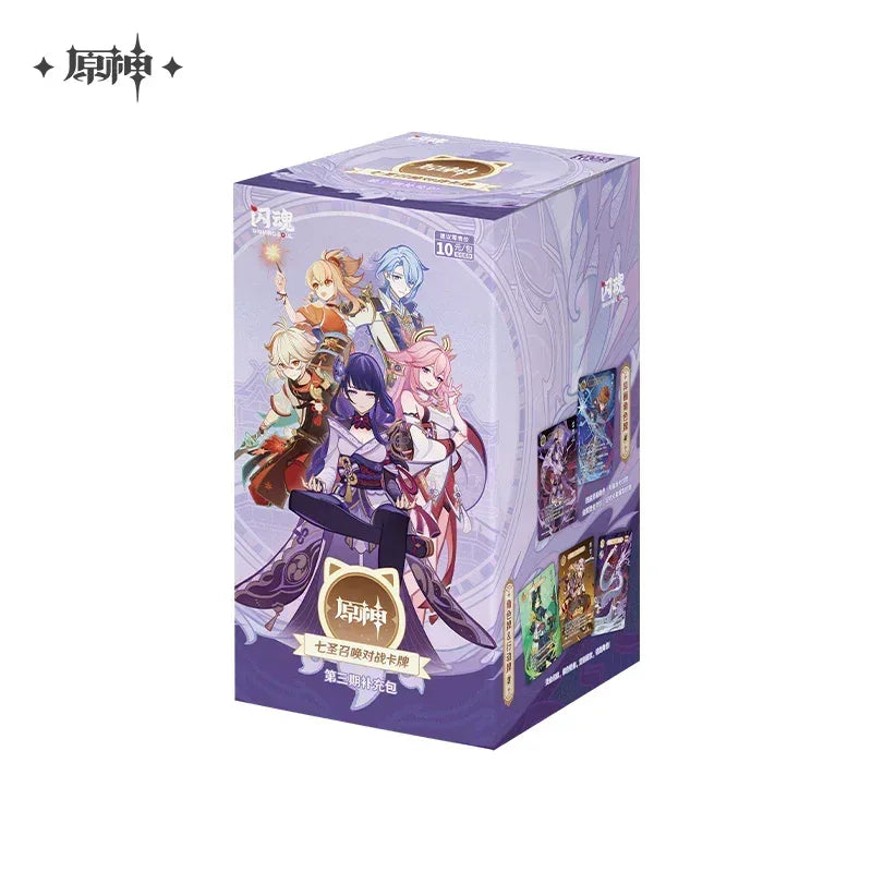 Genshin Impact Genius Invokation TCG Series Booster Pack Vol.3 Mystery Box (ONLINE ORDER ONLY)