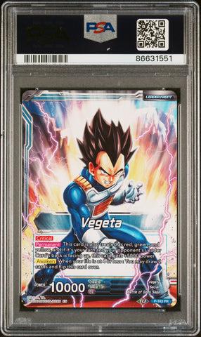 2019 DRAGON BALL SUPER 4 DRAGON BRAWL VEGETA, FRS AWAKENING #P-163 - PSA 10 (Online Order Only)