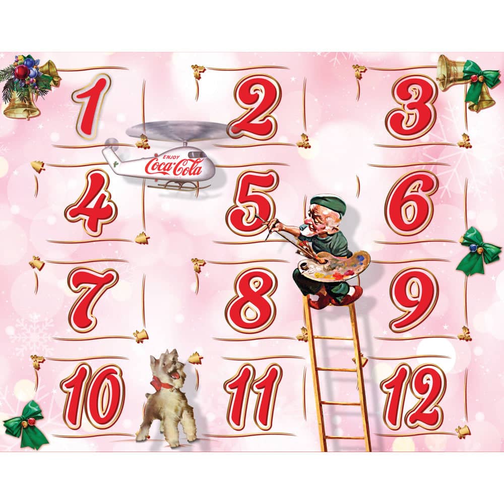 12 Days of Coca-Cola Jigsaw Puzzles - Advent Calendar