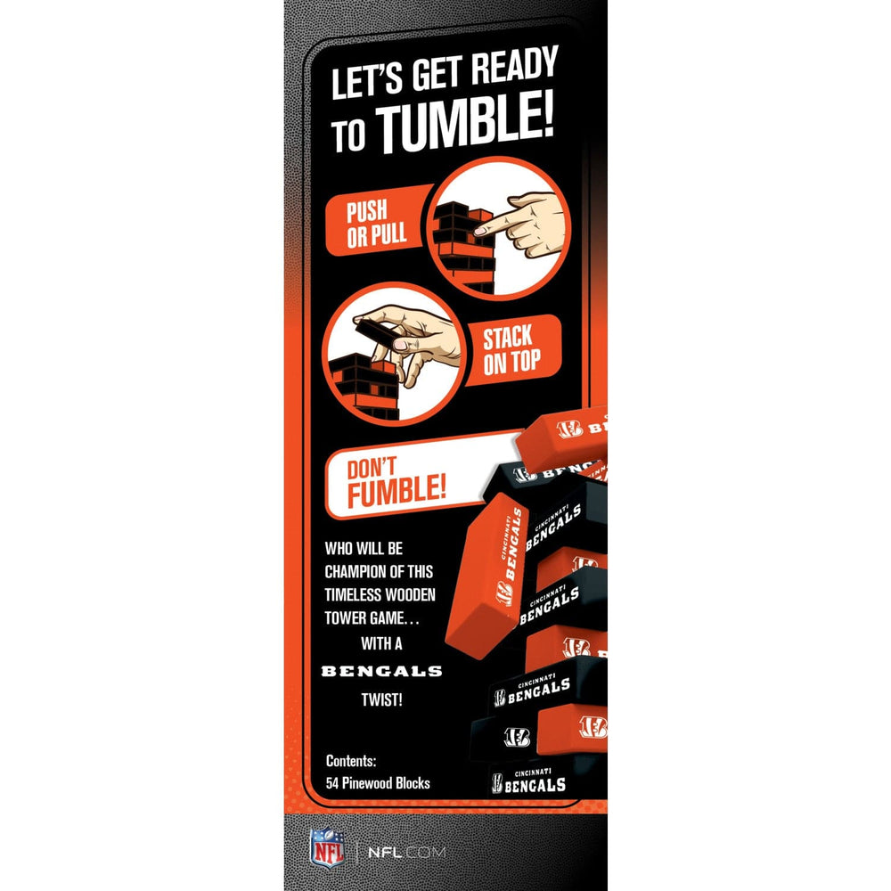 Cincinnati Bengals Tumble Tower (ONLINE ORDER ONLY)