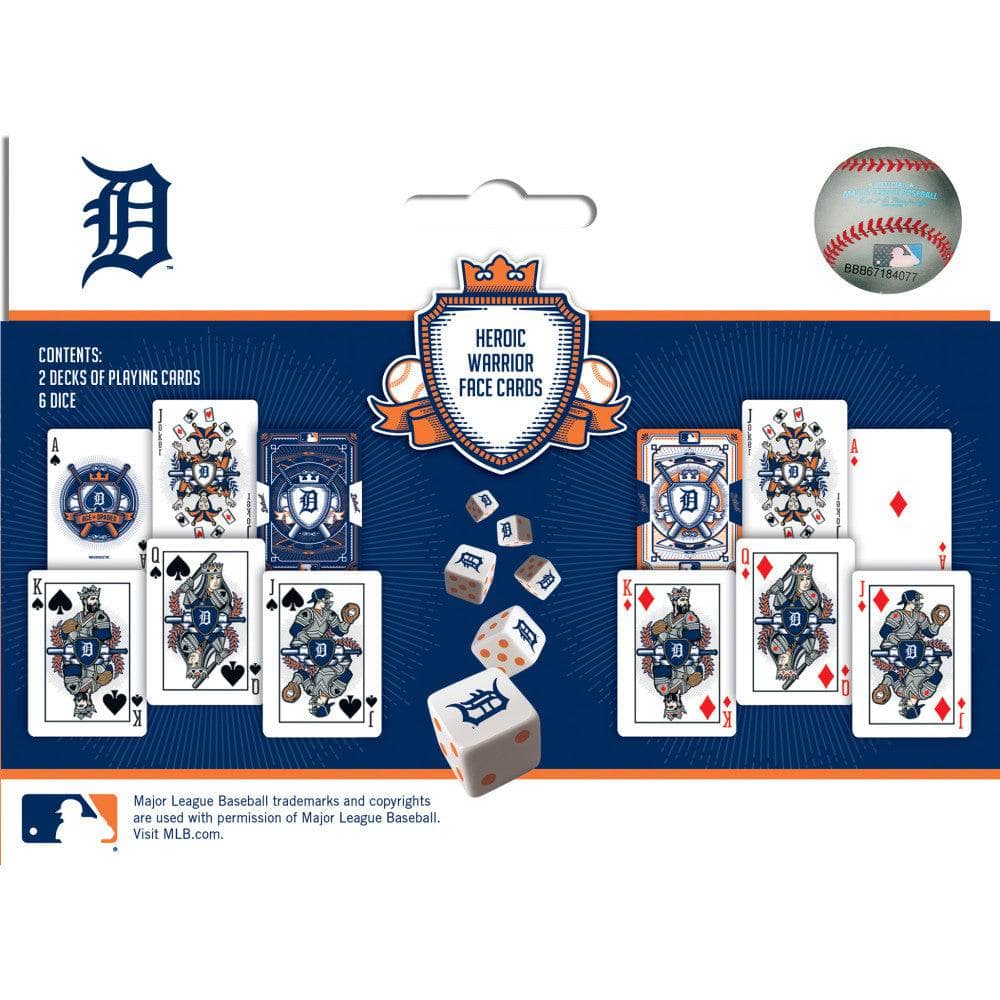 Detroit Tigers - 2-Pack Playing Cards & Dice Set (ONLINE ORDER ONLY)