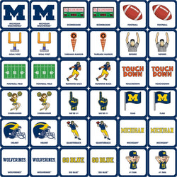 Michigan Wolverines Matching Game (ONLINE ORDER ONLY)