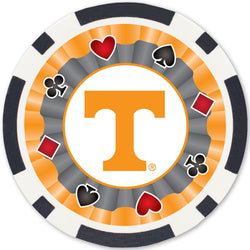 Tennessee Volunteers 100 Piece Poker Chips (ONLINE ORDER ONLY)