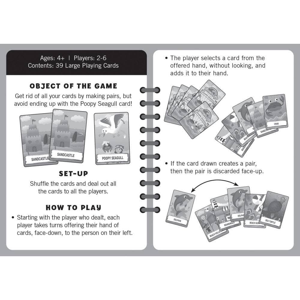 Beach Life - Poopy Seagull Card Game (ONLINE ORDER ONLY)