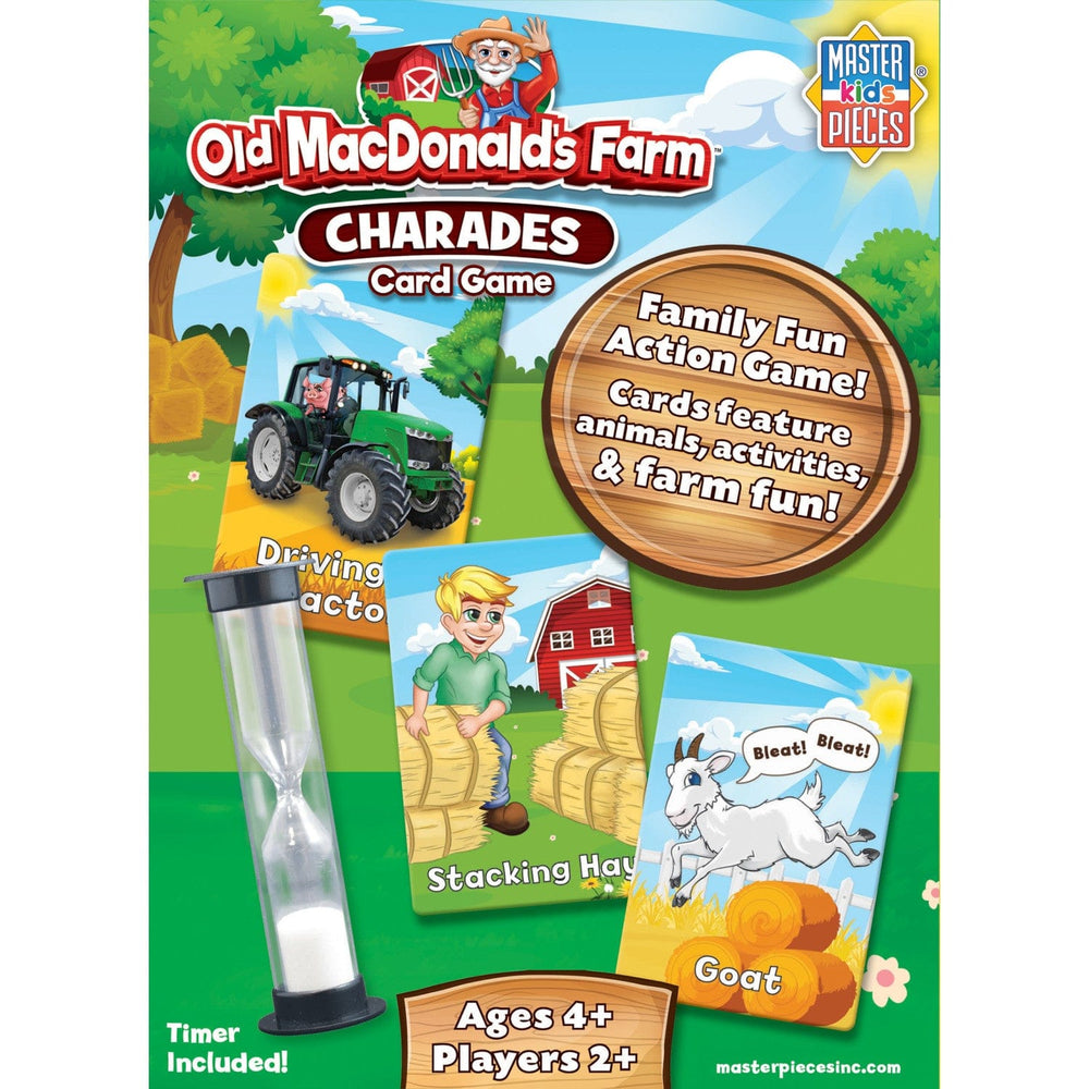 Old MacDonald's Farm Charades Card Game (ONLINE ORDER ONLY)