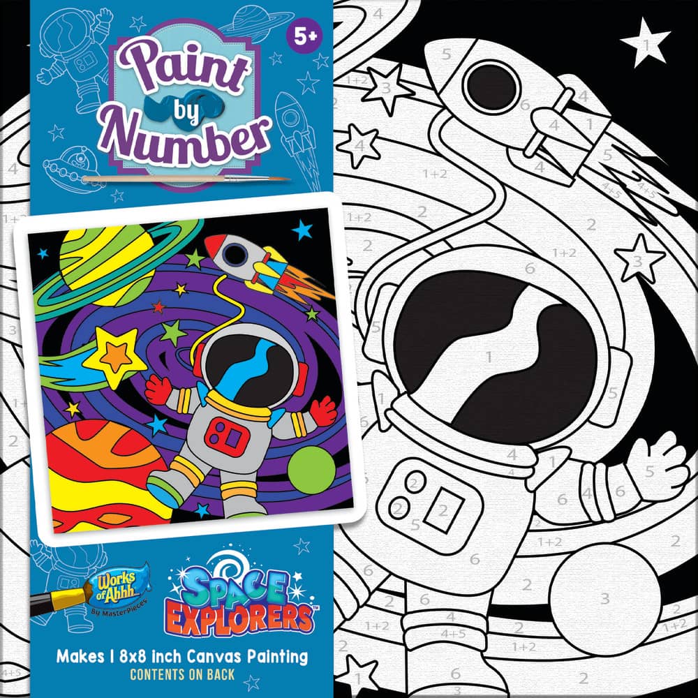 Space Explorers - Paint by Number Kids (ONLINE ORDER ONLY)
