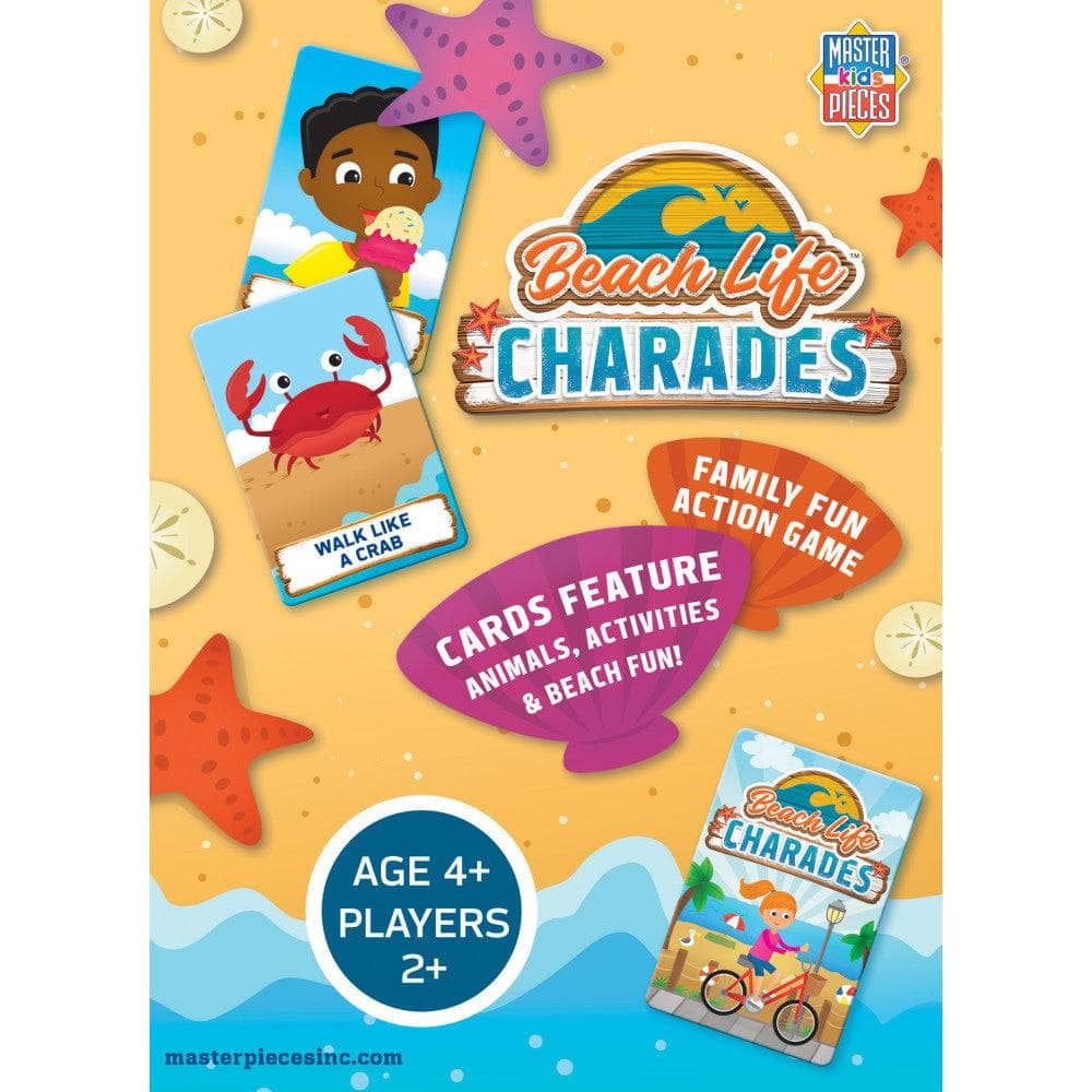 Beach Life Charades Card Game (ONLINE ORDER ONLY)