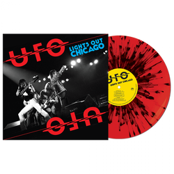 Ufo - Lights Out IN Chicago (Limited Edition,Colored Vinyl, Red & Black Splatter) [Vinyl] (ONLINE ORDER ONLY)