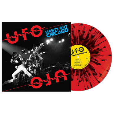 Ufo - Lights Out IN Chicago (Limited Edition,Colored Vinyl, Red & Black Splatter) [Vinyl] (ONLINE ORDER ONLY)