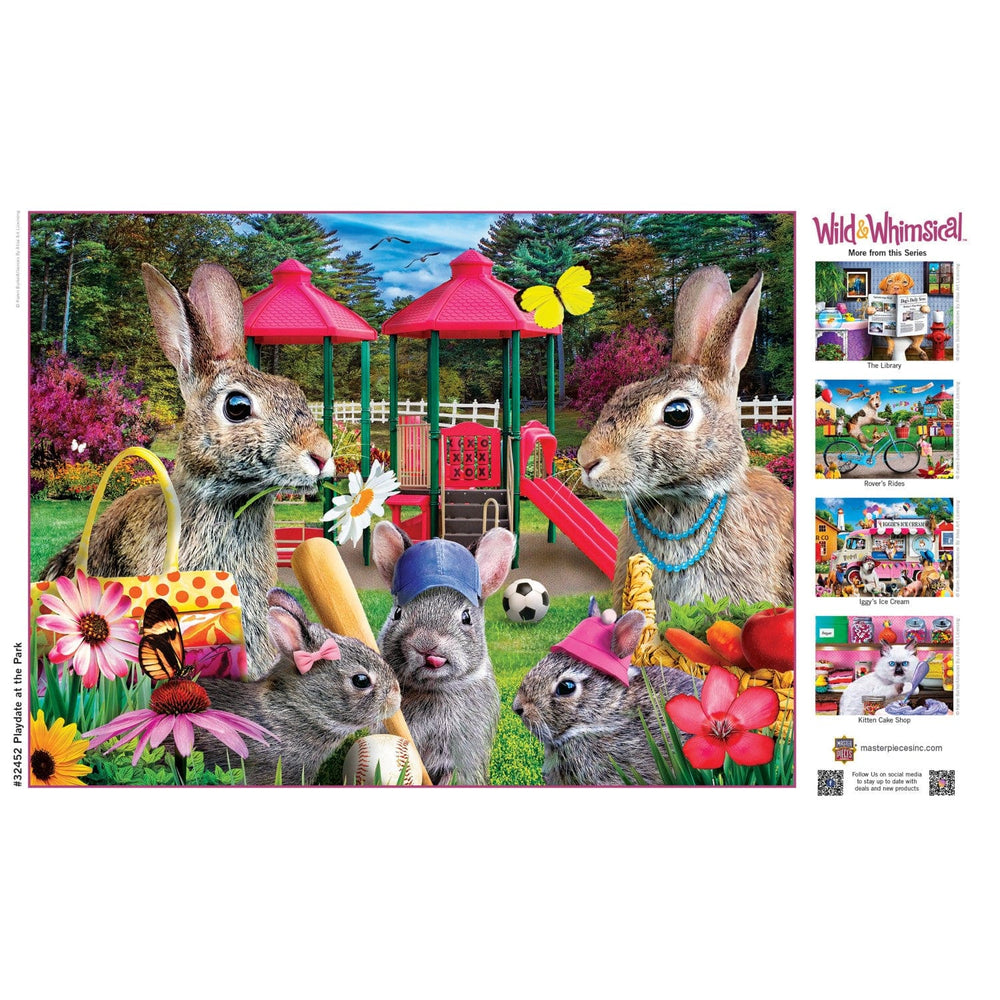 Wild & Whimsical - Playdate at the Park 300 Piece EZ Grip Jigsaw Puzzle (ONLINE ORDER ONLY)