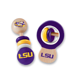 LSU Tigers - Baby Rattles 2-Pack (ONLINE ORDER ONLY)