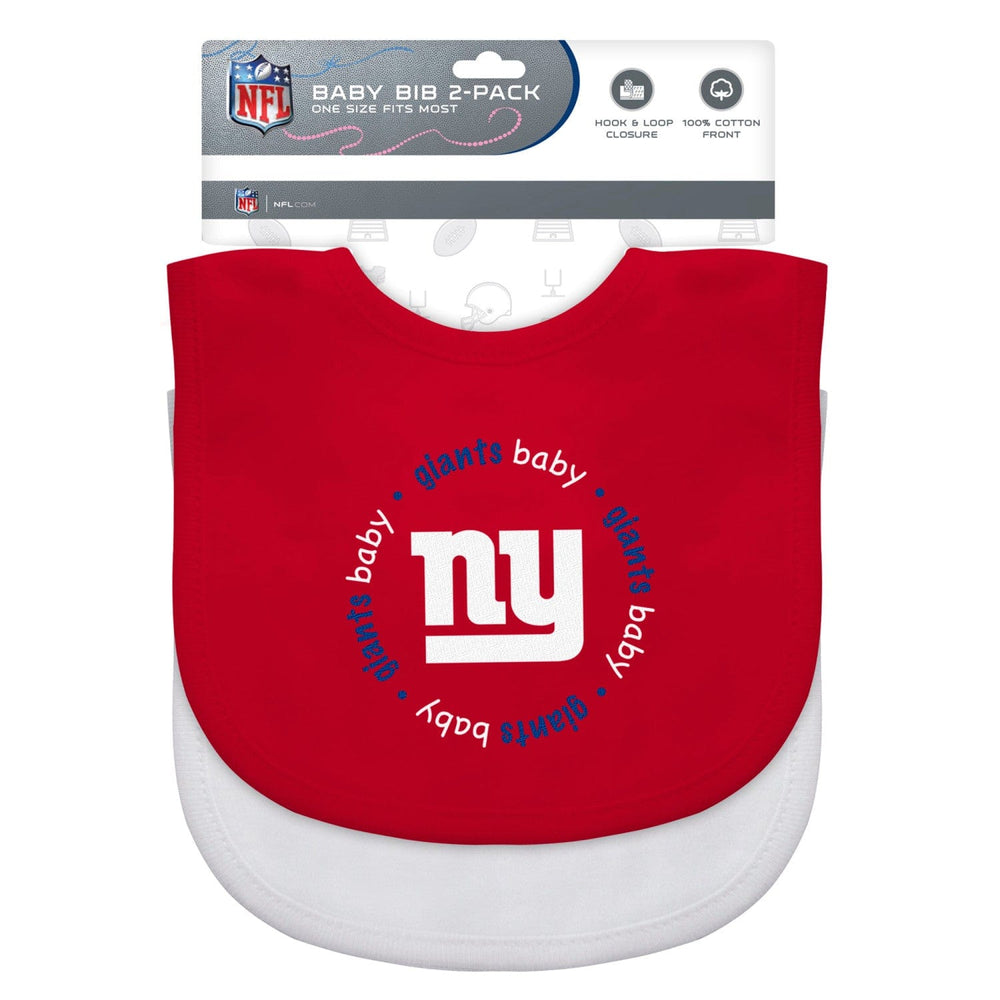 New York Giants - Baby Bibs 2-Pack (ONLINE ORDER ONLY)