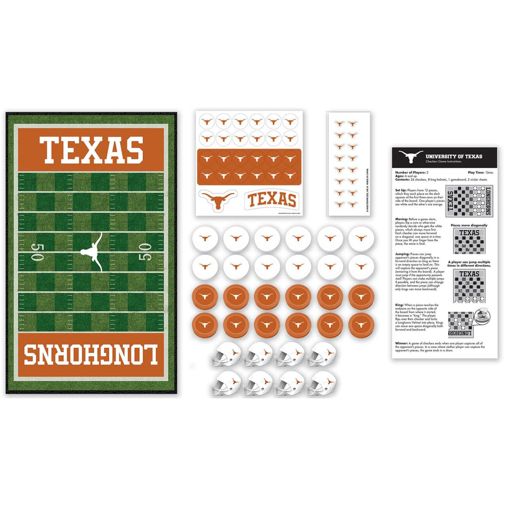 Texas Longhorns Checkers Board Game (ONLINE ORDER ONLY)