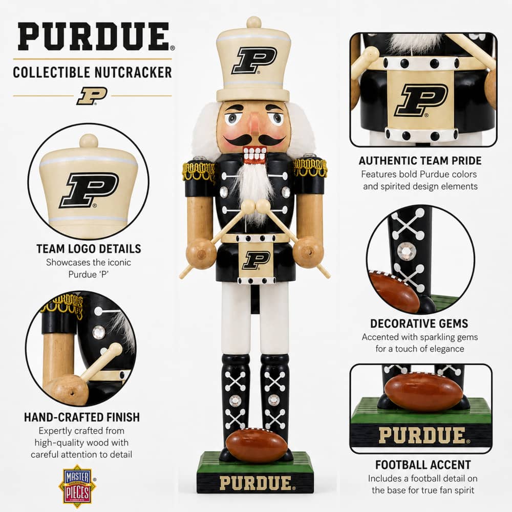 Purdue Boilermakers - Collectible Nutcracker