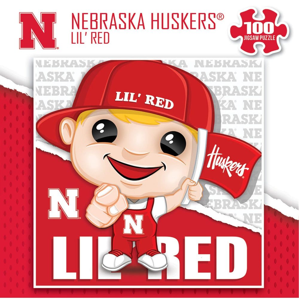 Lil Red - Nebraska Cornhuskers Mascot 100 Piece Jigsaw Puzzle (ONLINE ORDER ONLY)