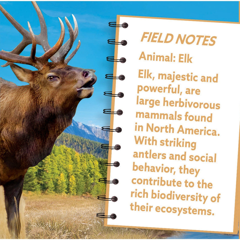 Elk 100 Piece Shaped Jigsaw Puzzle (ONLINE ORDER ONLY)