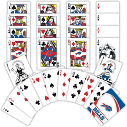 Buffalo Bills Playing Cards - 54 Card Deck (ONLINE ORDER ONLY)