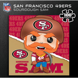 Sourdough Sam - San Francisco 49ers Mascot 100 Piece Jigsaw Puzzle (ONLINE ORDER ONLY)