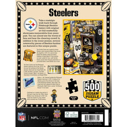 Pittsburgh Steelers - Locker Room 500 Piece Jigsaw Puzzle (ONLINE ORDER ONLY)