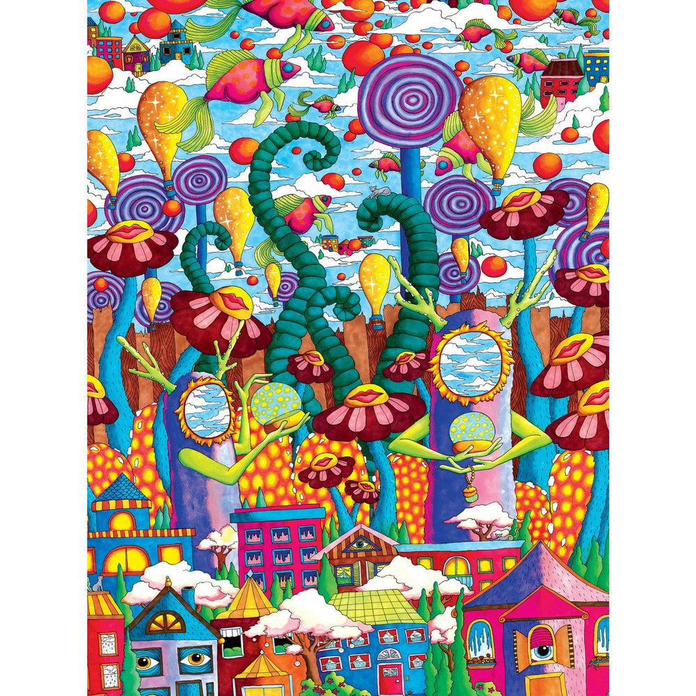 Wonderous Worlds - Waiting for the Colors to Grow 300 Piece EZ Grip Jigsaw Puzzle (ONLINE ORDER ONLY)