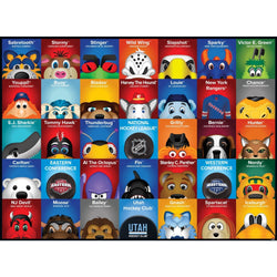 NHL Mascots 100 Piece Jigsaw Puzzle (ONLINE ORDER ONLY)