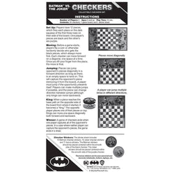 Batman vs The Joker Checkers Board Game (ONLINE ORDER ONLY)
