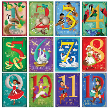 12 Days of Christmas Jigsaw Puzzles - Advent Calendar (ONLINE ORDER ONLY)