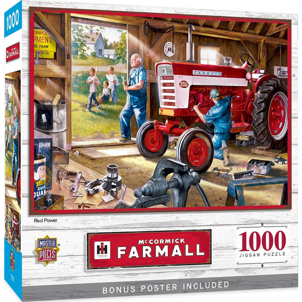 Farmall - Red Power 1000 Piece Jigsaw Puzzle (ONLINE ORDER ONLY)