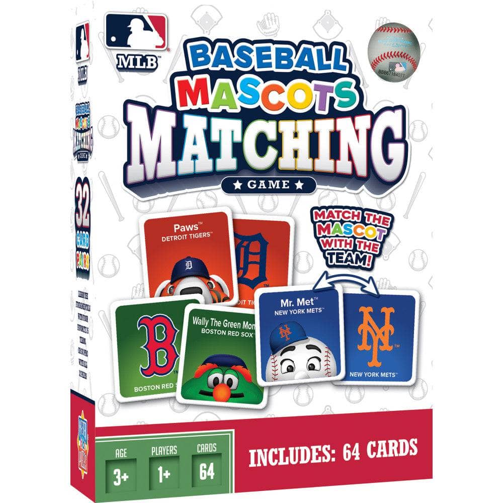 MLB Mascots Matching Game